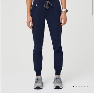 Figs XXS petite Zamora scrubs in navy blue